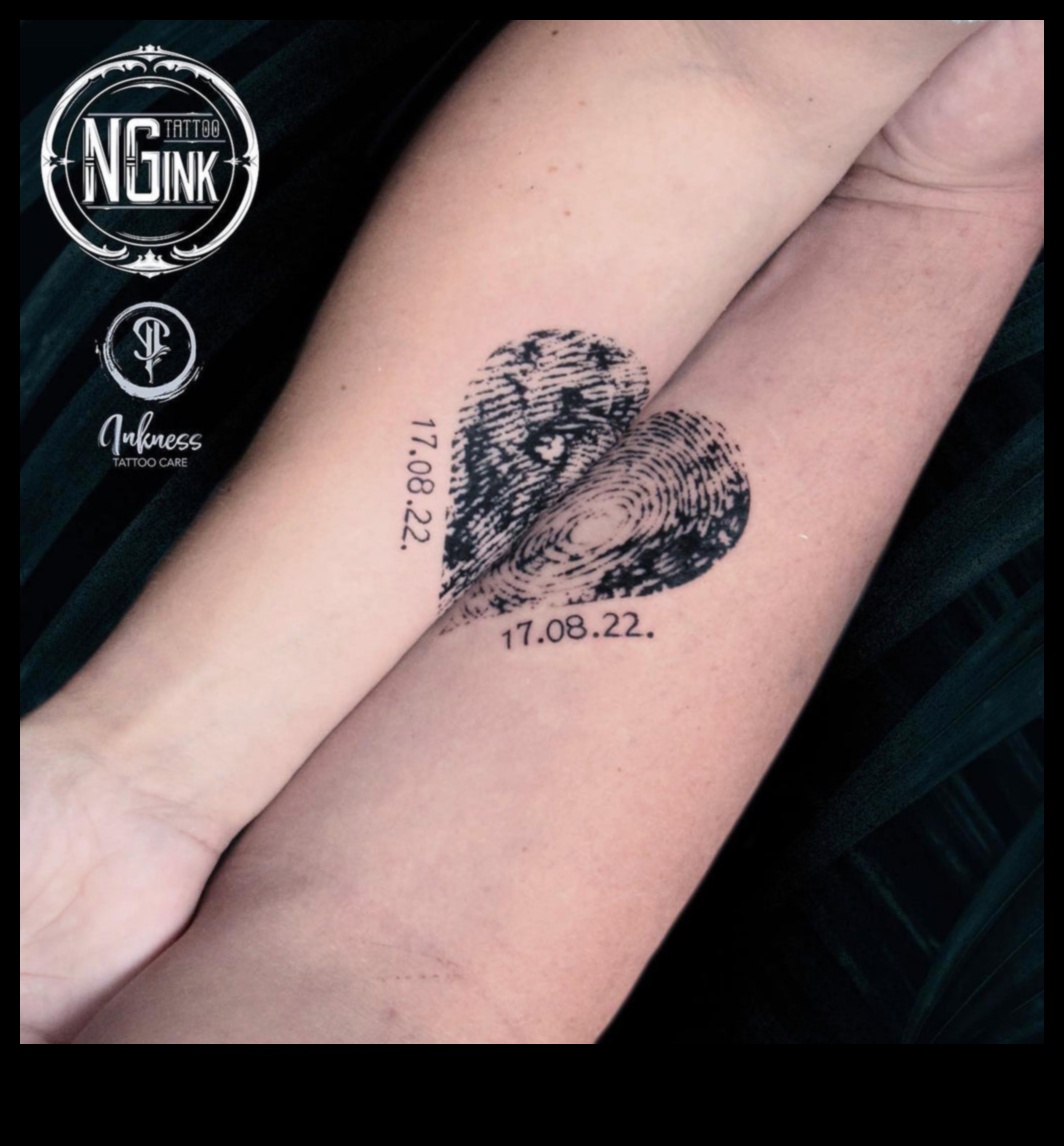 Ink Fusion: cupluri de tatuaje care împletesc frumoasa tapiserie a iubirii