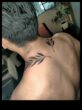 Dedesubtul gâtului Elegance Bold Back Tattoo Chronicles